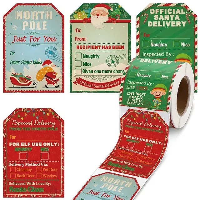Self Adhesive Gift Tags