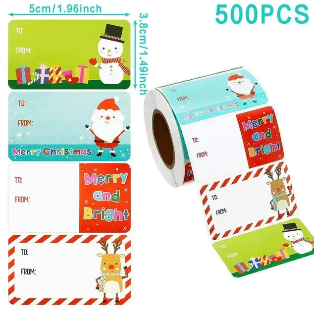 Self Adhesive Gift Tags