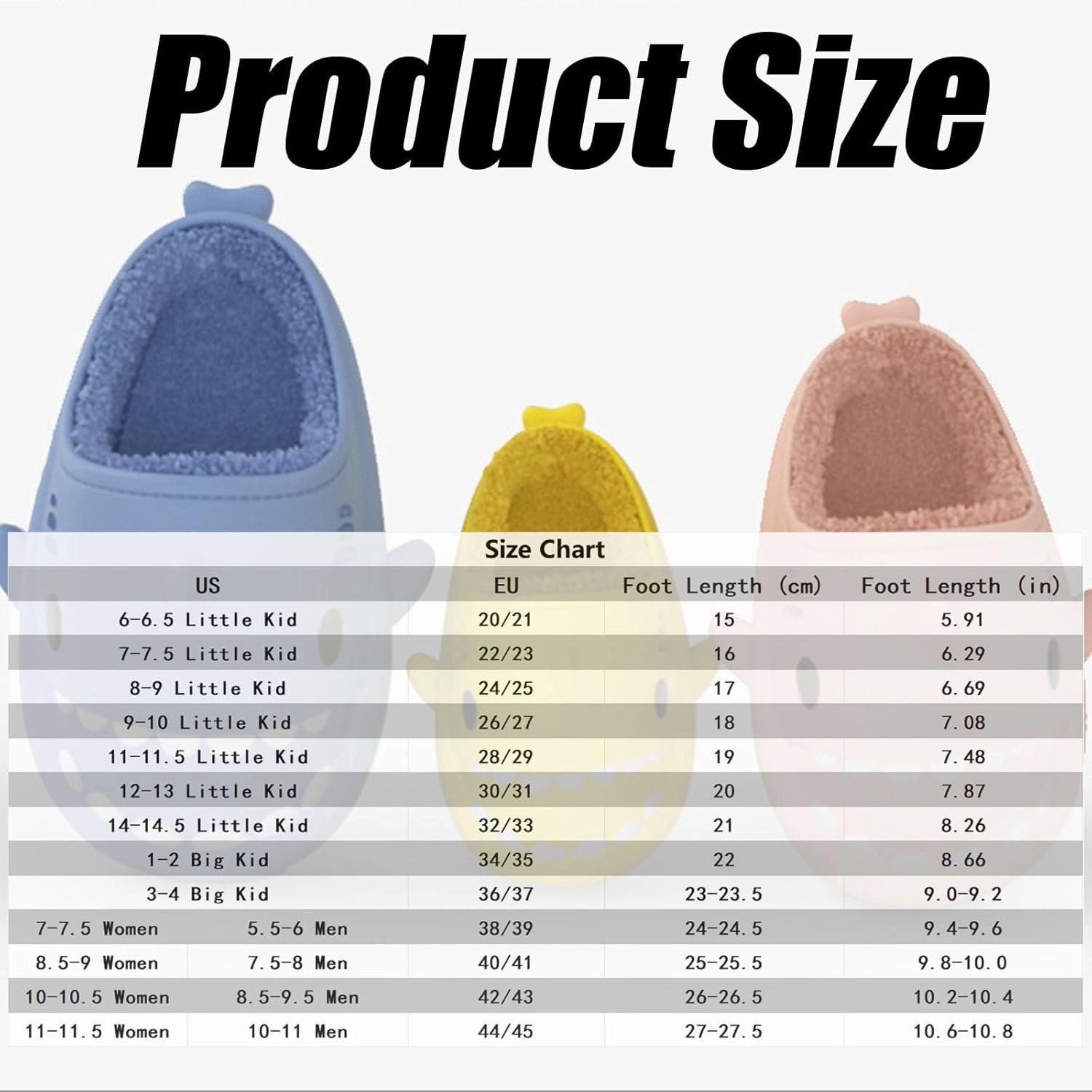 Sharklas, Sharklas Originales Kids, Waterproof Shark Slippers, Winter Plush Fluffy Warmth Shark Slides For Adults