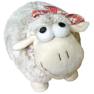 Sheep Soft Toy-Tartan-Cream (Small)