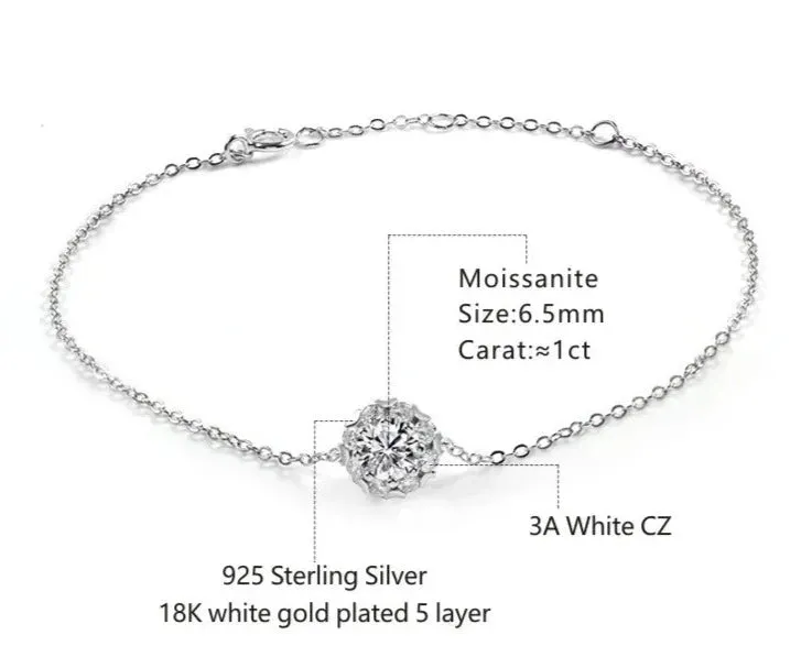 Silver Bracelet For Women - SSBL034-Serenity
