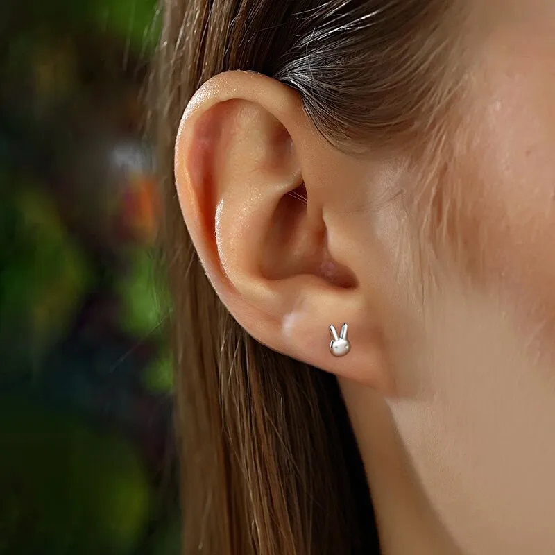 simple Rabbit  Earrings