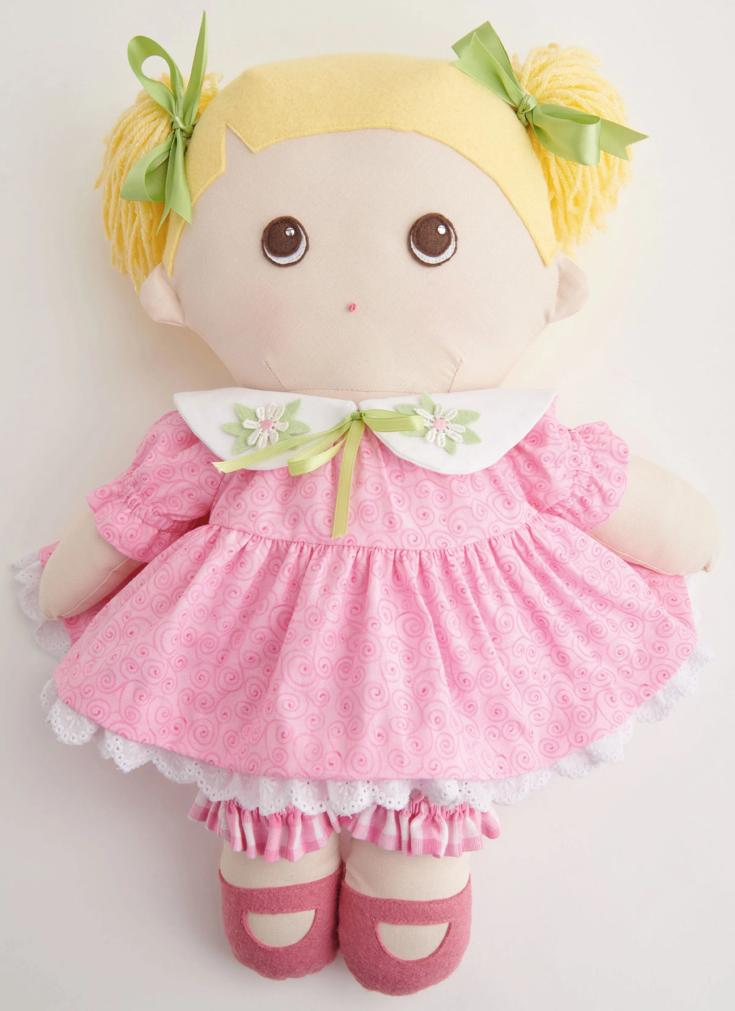 Simplicity Pattern S9910 Plush Dolls with Clothes and Plush Pets