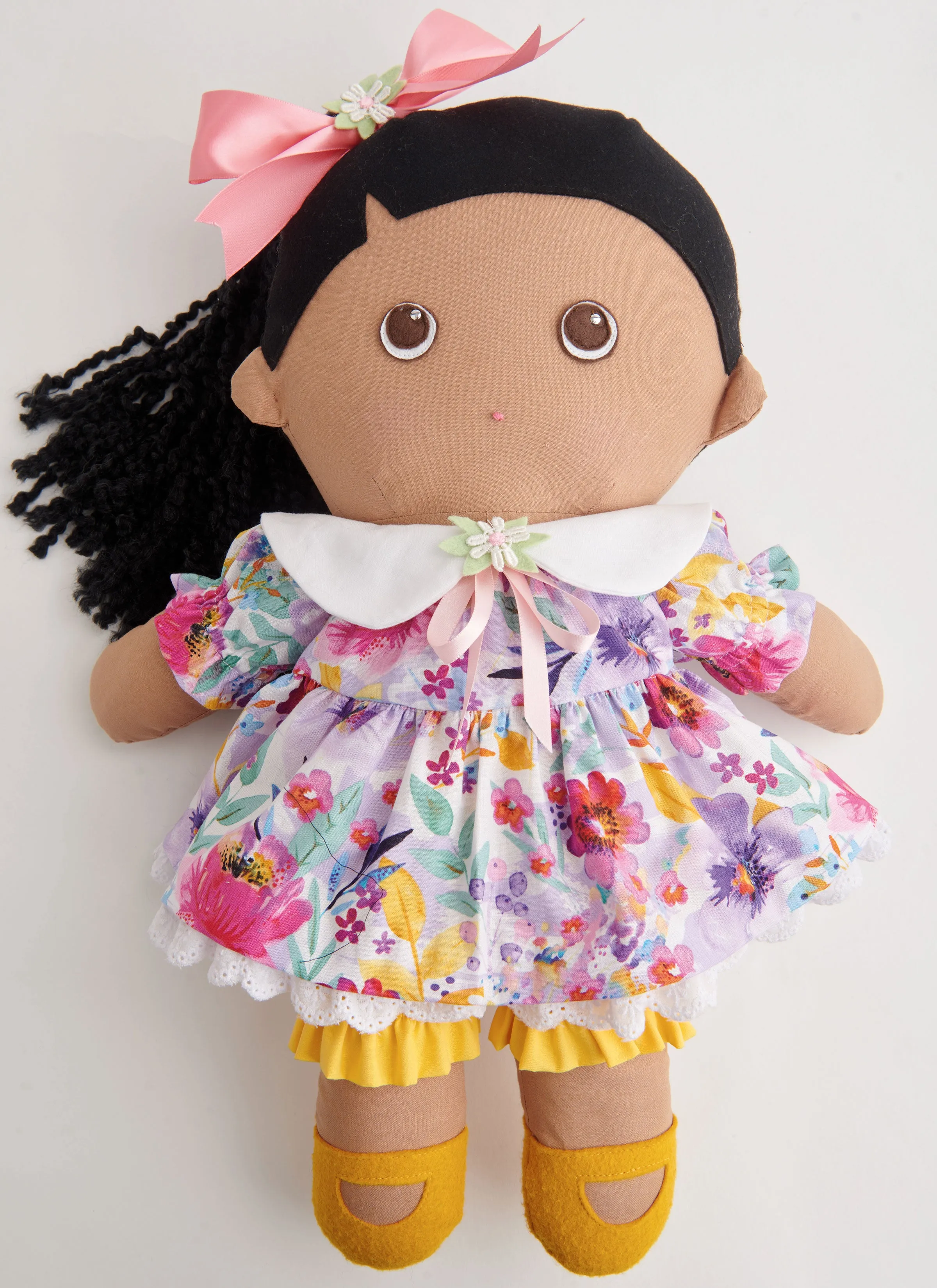 Simplicity Pattern S9910 Plush Dolls with Clothes and Plush Pets
