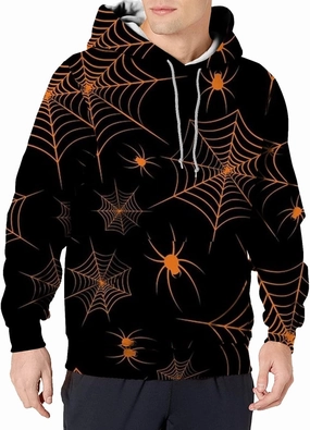 skeleton sweatshirt woman Hooded Sweatshirt Top Outdoor Sweatshirt Shirt Halloween Printed Sweatshirt funny