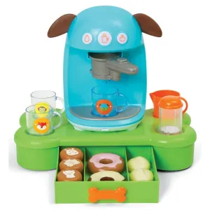 Skip Hop Kids Kitchen Play Set, Zoo Bark-ista Café with Lights & Sounds, 20pc Set