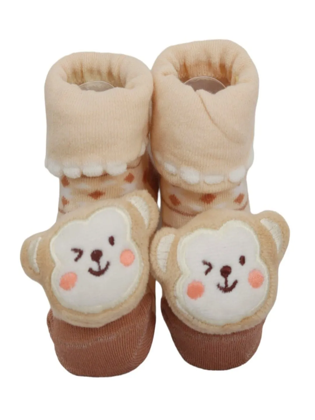 Sky High Adventures" Monkey and Helicopter Stuffed Toy Socks Set