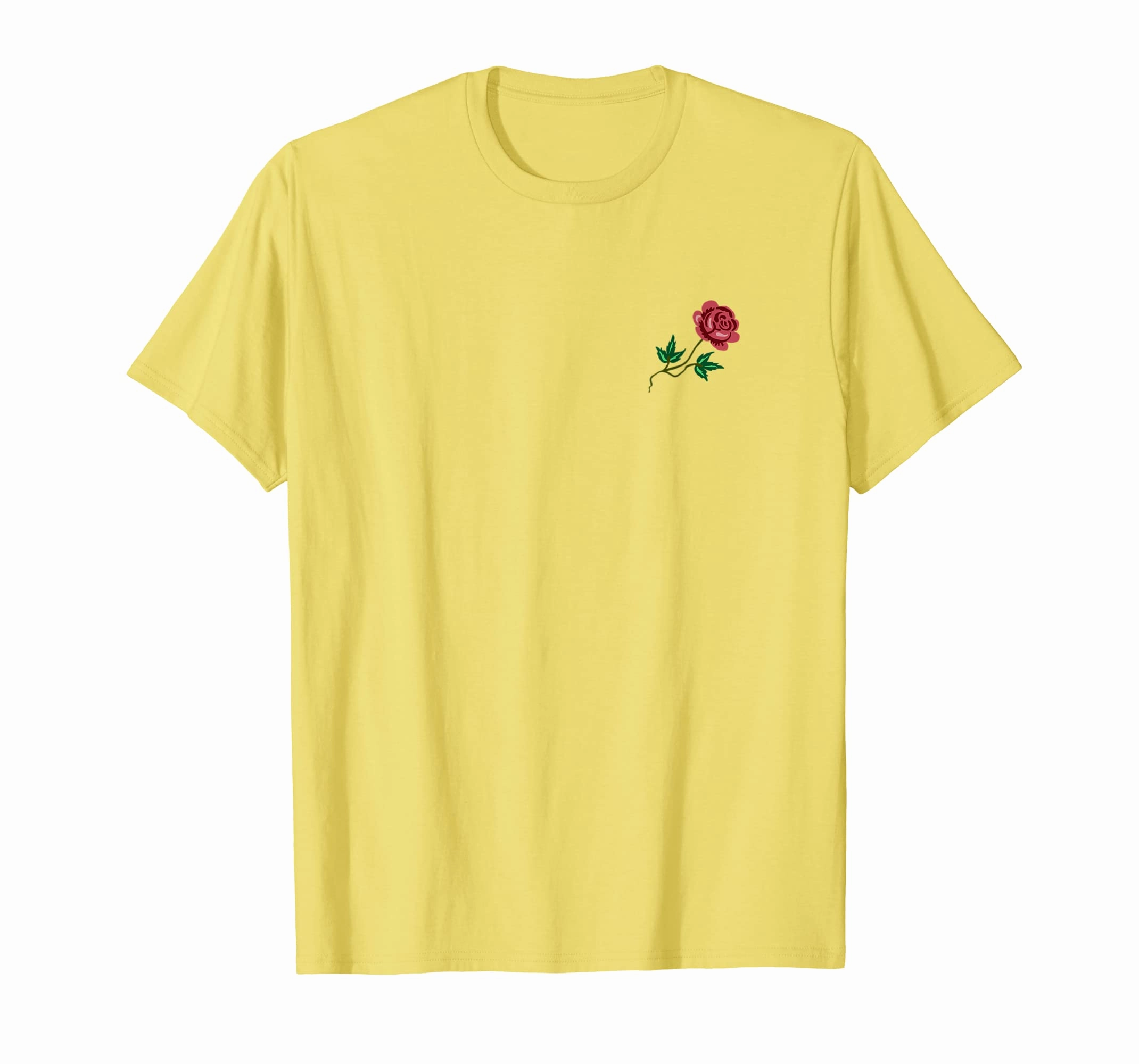Small Rose Flowers Emoji T-Shirt