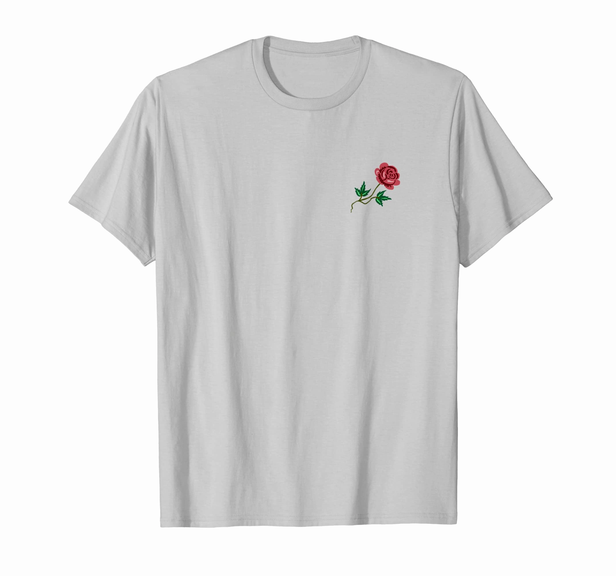 Small Rose Flowers Emoji T-Shirt