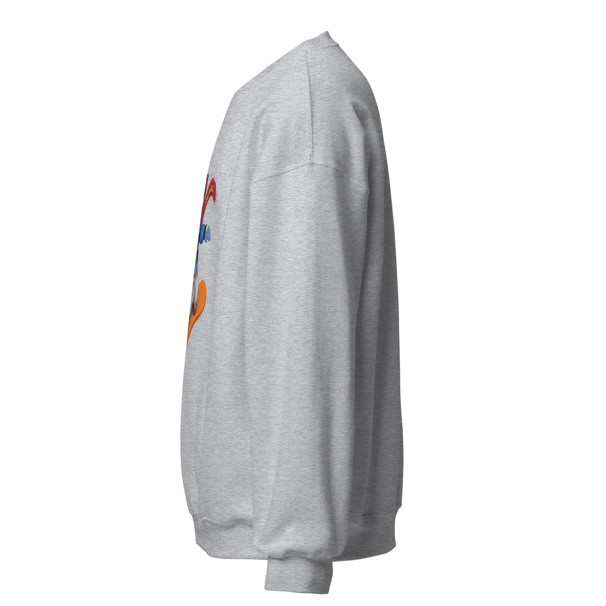 Snowboard Emoji Crewneck Sweatshirt