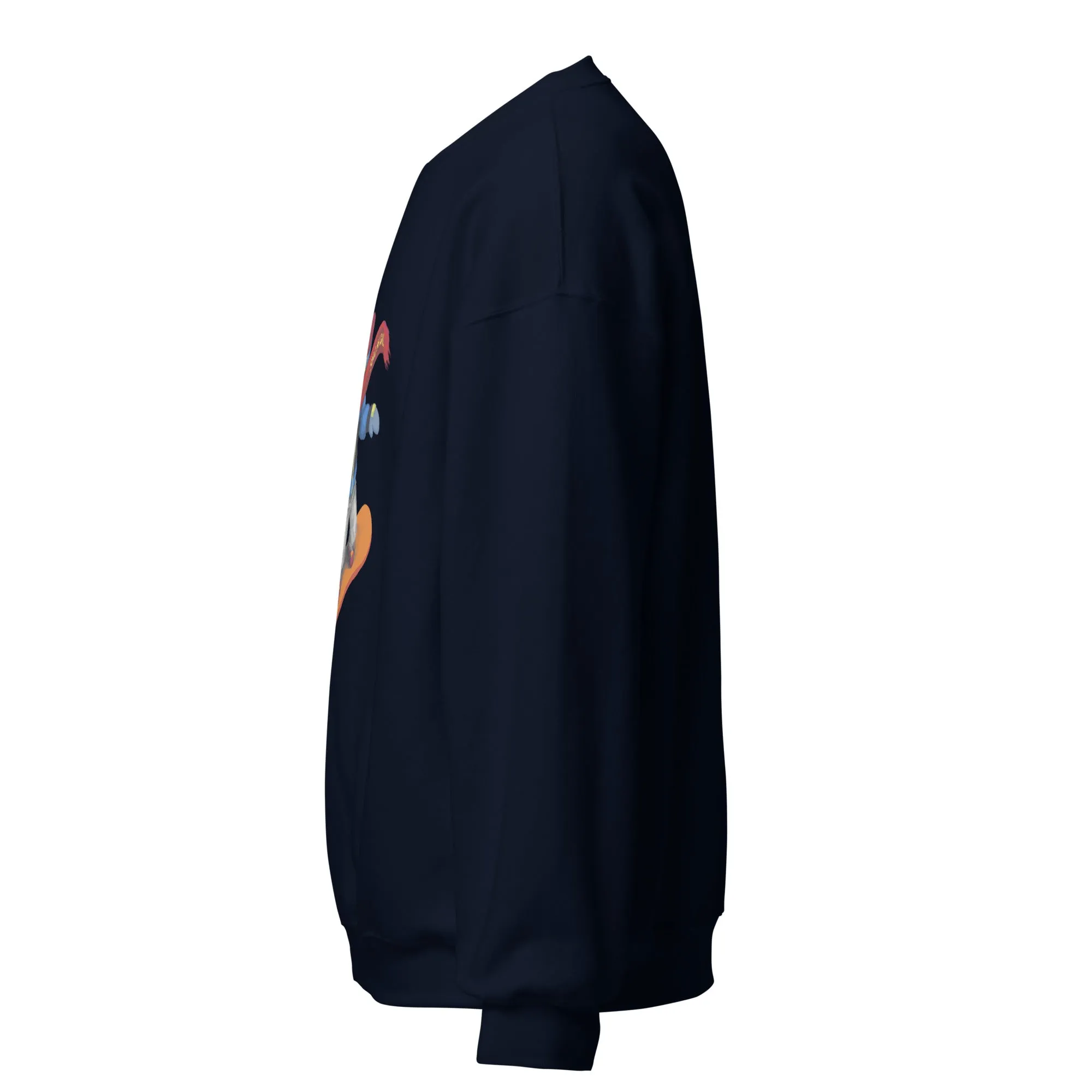 Snowboard Emoji Crewneck Sweatshirt