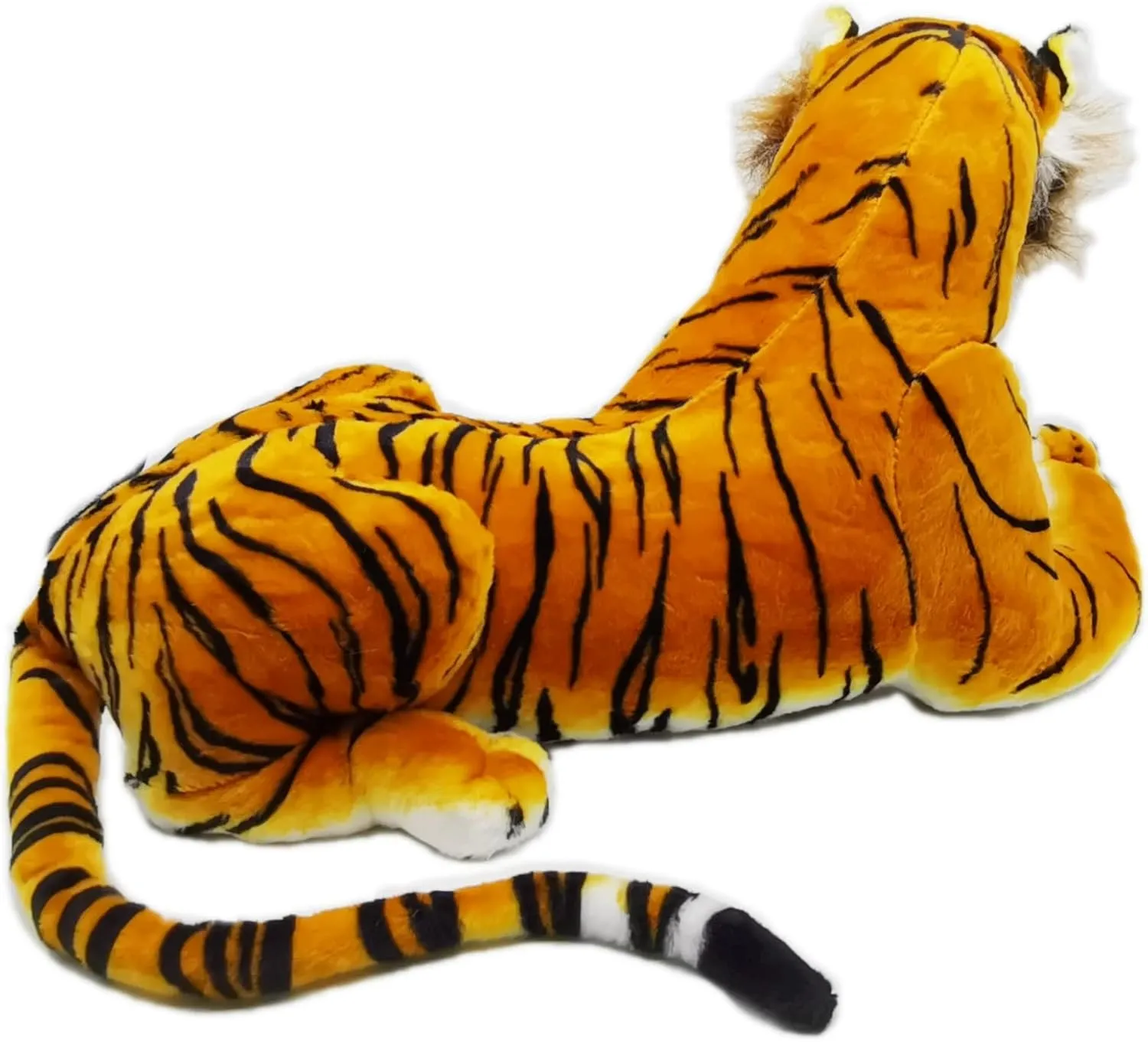 Soft Plush Stuffed Animal Tiger Doll Soft Toy for Kids Adults Great Gift Party Decoration (Yellow, Size, 60)