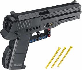 Sosuy Building Block Gun Sets, USP 1:1 Shootable Pistol Model Guns Army Toys for Adult Teen Boys, Birthday for Men Kids Age 8 , Realistic Bricks Collection for Military Fan 390PCS