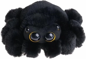 Spider Plush Toy - 8.66-inches Cute Black Jumping Spider Plush Stuffed Animal, Gift for Girls Boys,Party and Home Decoration.