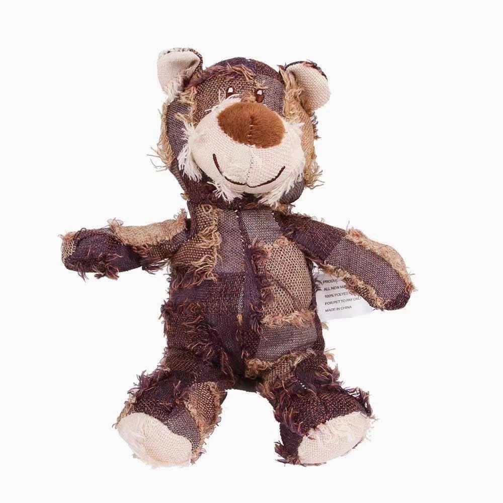 Squeaky Bear Plush Dog Chew Toys