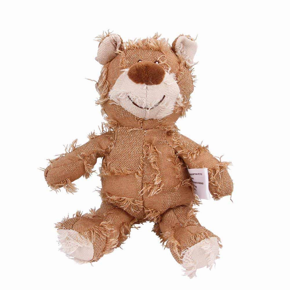 Squeaky Bear Plush Dog Chew Toys