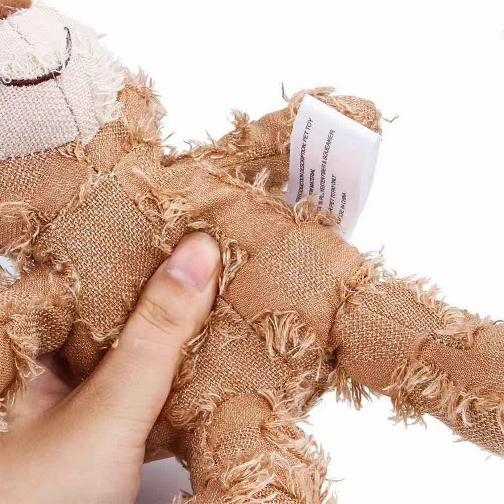 Squeaky Bear Plush Dog Chew Toys