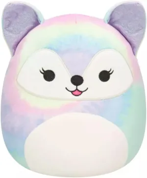 Squishmallow Official Kellytoy Plush Wildlife Zoo Squad Squishy Soft Plush Toy Animals (Felexine Fox, 5 Inch)