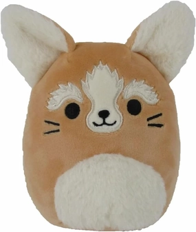 Squishmallow Official Kellytoy Squishy Soft Plush Toy Animal (8 Inch, Katta The Fennec Fox)