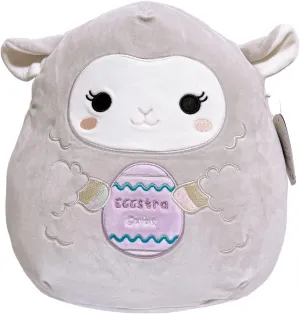 Squishmallows Easter Plush - Offical Kellytoy New 2023 - Cute and Soft Rabbit Stuffed Animal Toy - Great Gift for Kids (12'' Olana The Lamb D), (SQER00557)