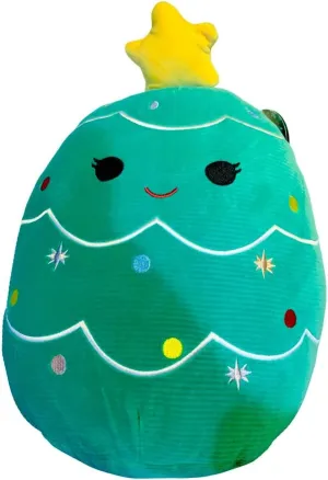 Squishmallows Official Kellytoy 12 Inch Squishy Soft Plush Toy Corduroy Christmas Squad Leama