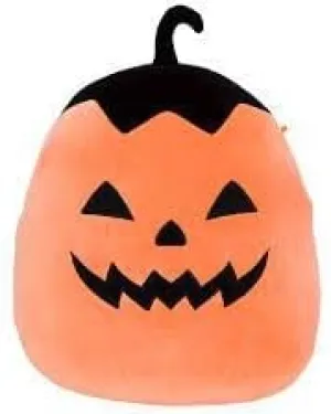 Squishmallows Official Kellytoy Halloween Squishy Soft Plush Toy Animals (Paige Pumpkin, 8 Inch)