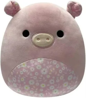 Squishmallows Original 12-Inch Easter Squad Plush - Collectible Soft & Squishy Mini Stuffed Animal Toy - Add to Your Squad - Gift for Kids, Girls & Boys (Peter The Pig)