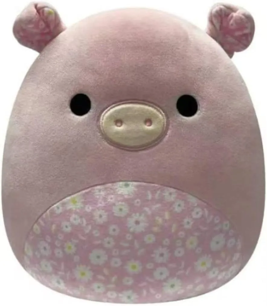 Squishmallows Original 12-Inch Easter Squad Plush - Collectible Soft & Squishy Mini Stuffed Animal Toy - Add to Your Squad - Gift for Kids, Girls & Boys (Peter The Pig)