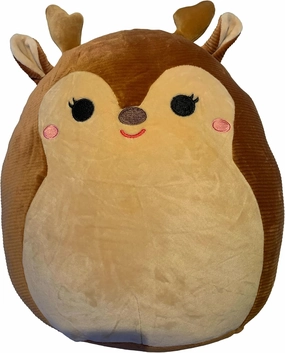 Squishmallows Official Kellytoy 12 Inch Squishy Soft Plush Toy Corduroy Christmas Squad Darla