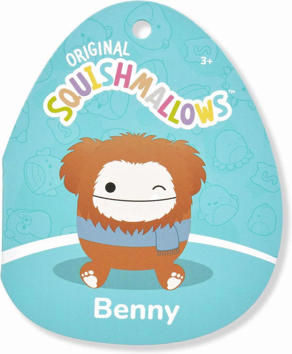 Squishmallows SQCR07266 Benny The Bigfoot Official Jazwares Plush Toy 30 cm Super Soft Plush
