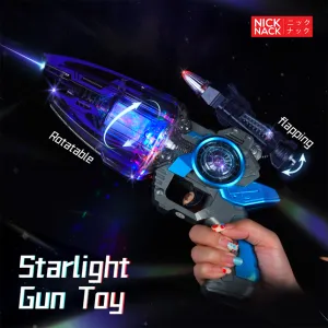 Starlight Gun Toy with Flashing Lights & Sounds (Colorful)