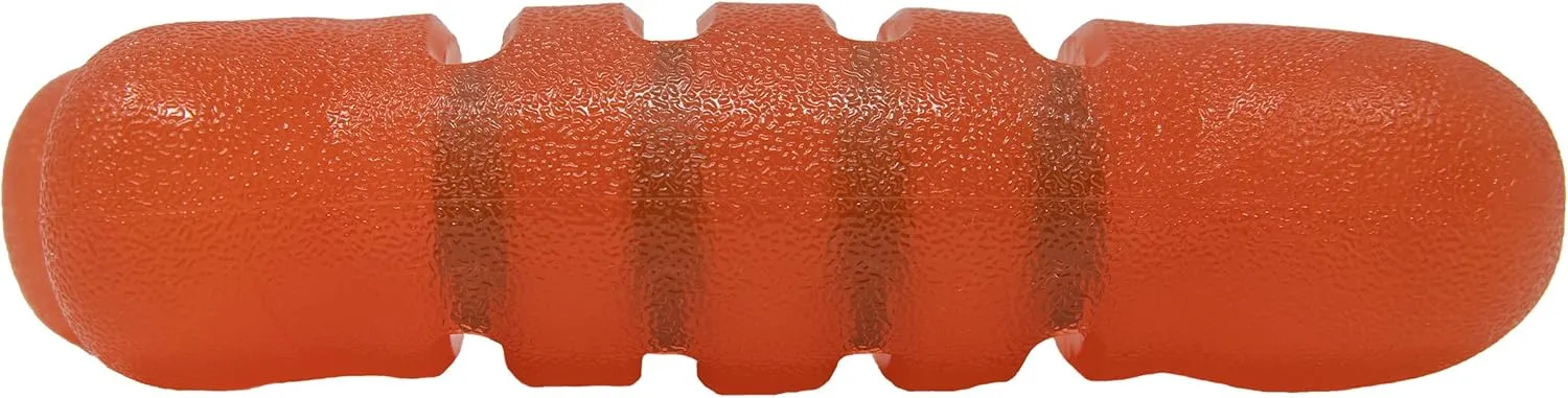 Starmark Treat Ringer FlexGrip Bone Large,Red