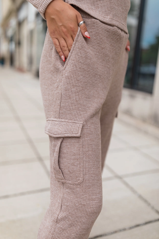 Start The Day Mushroom Waffle Knit Set FINAL SALE
