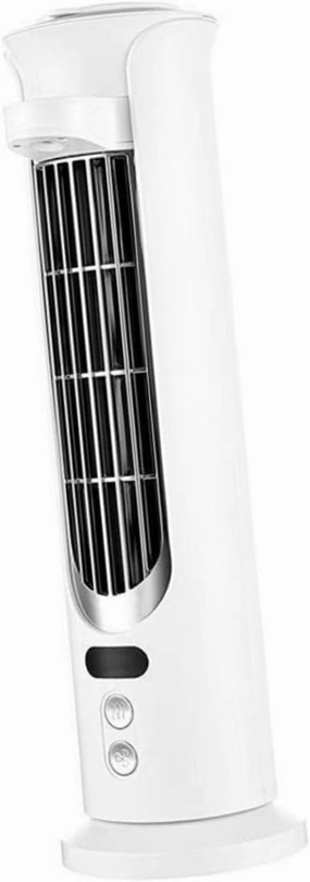 Summer Cooling Fan Battery Operated Fan Portable Tower Fan Spray Rechargeable White 3-speed Wind