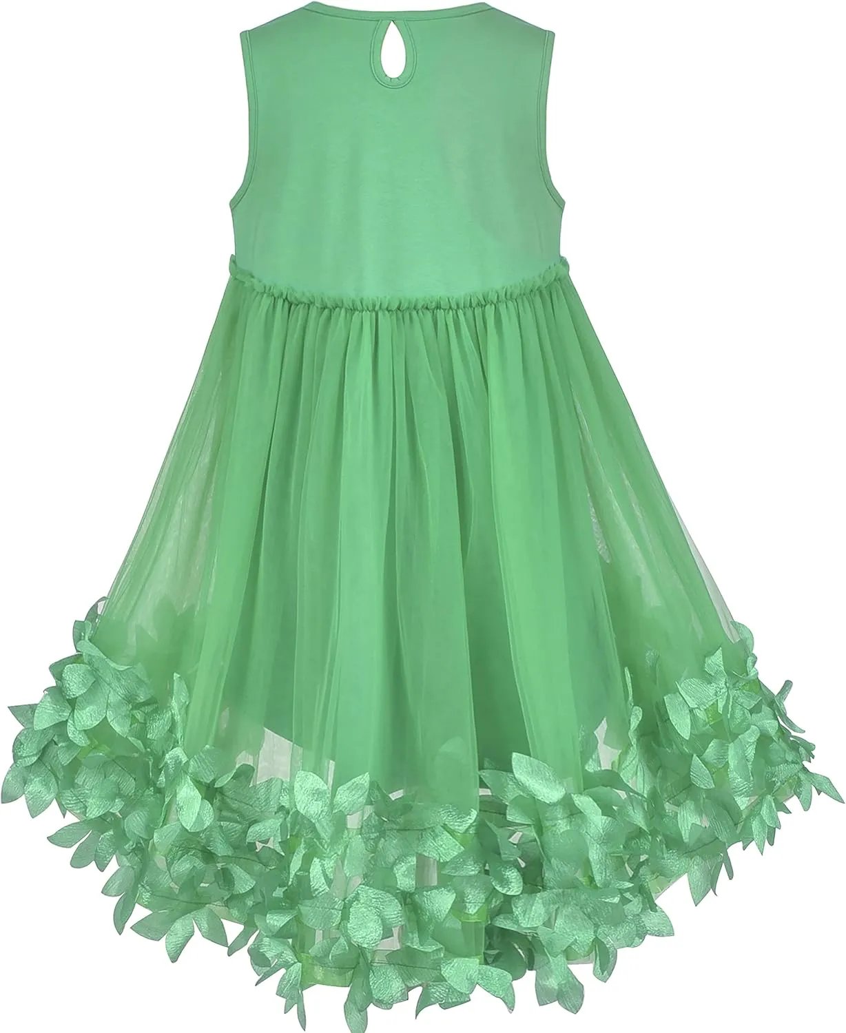 Sunny Fashion Girls Dress A-line Cute Handbag White Princess Size 5-10