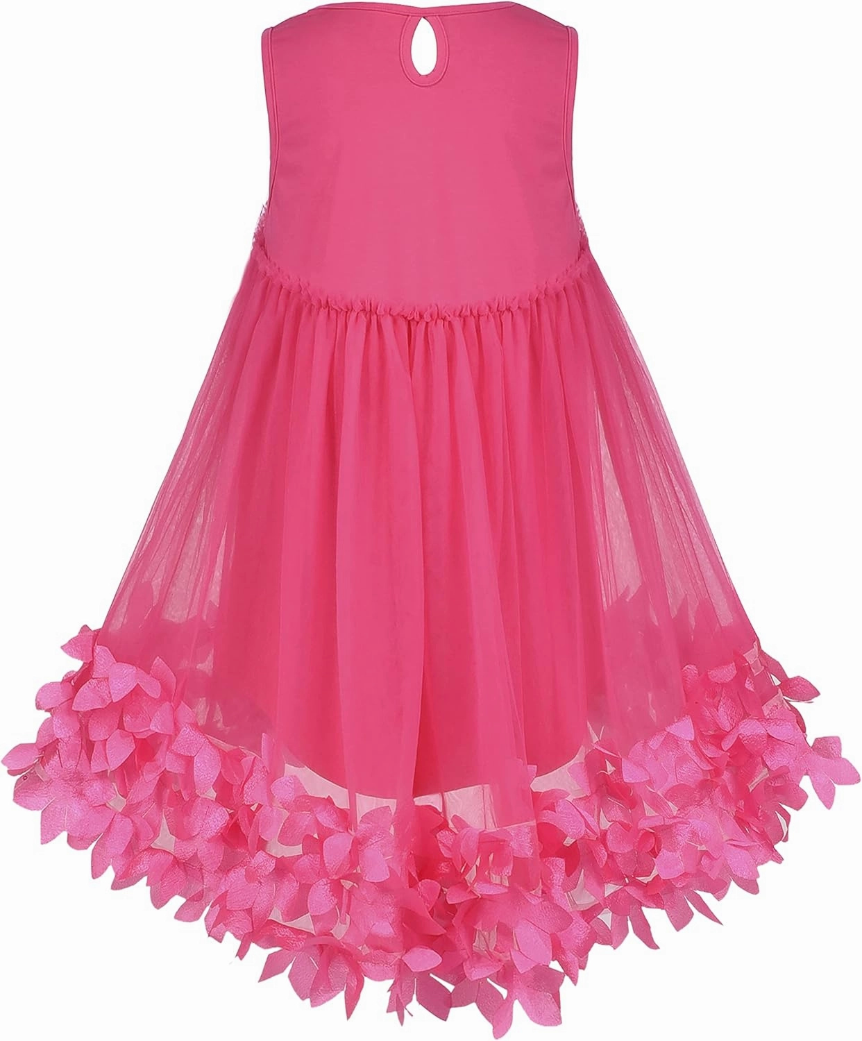 Sunny Fashion Girls Dress A-line Cute Handbag White Princess Size 5-10