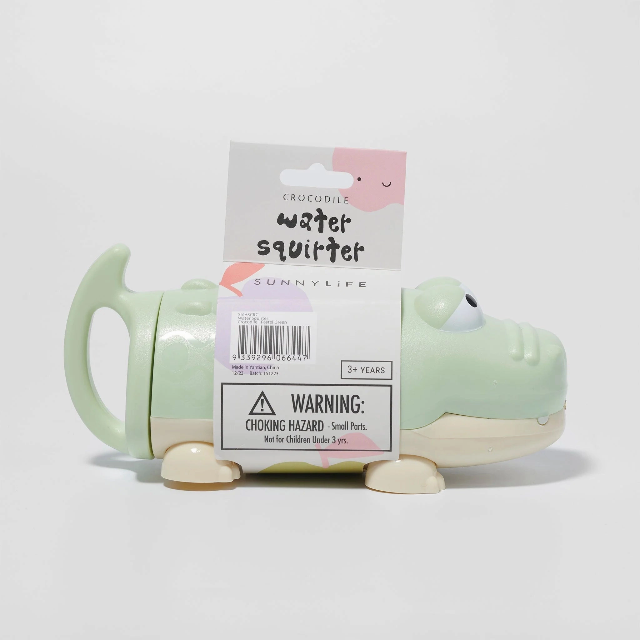 Sunnylife - Water Squirters- Crocodile Pastel Green