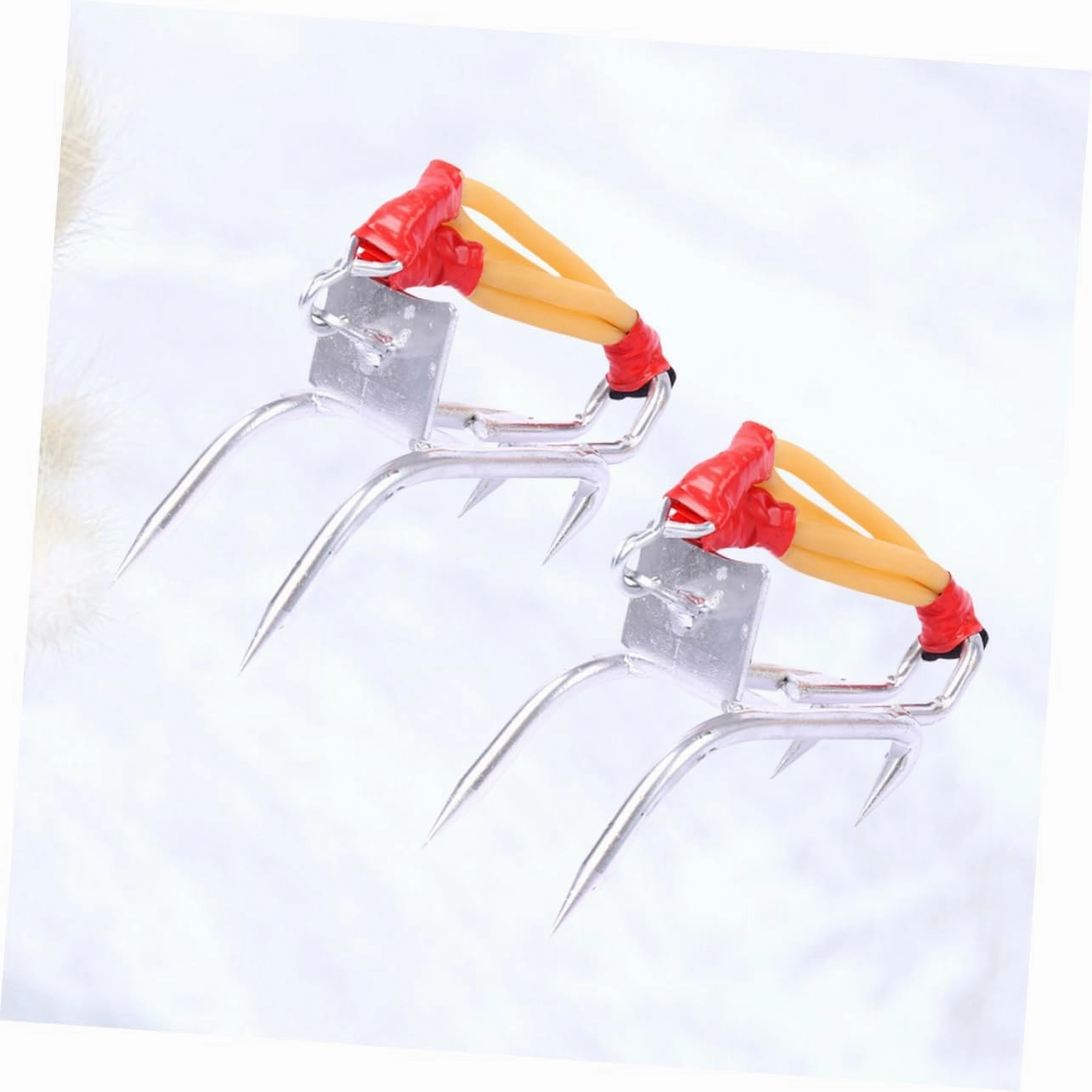 SUPVOX 1 Pair Rack Tools Camping Garbage Can Elastic Rubber Climb Rack Appliance Pedals Equipment Tree Climbing
