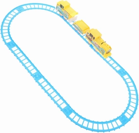 SUPVOX 1set Cute Electric Train Set Tracks Adorable Boy Girl's Toy for Desktop Decoration for Parties Home Decor for Boy Girl Packaging