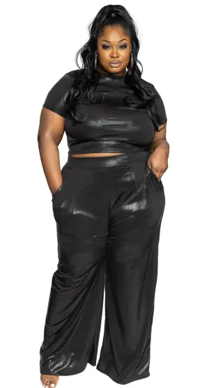 Swarm Black Pants Set