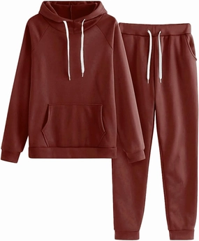 Sweatsuits for Women Two Piece Fall Outfits Plus Size Workout Sets Tracksuit Long Sleeve Hoodie Jogger Pants Matching Suits
