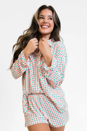 Sweet Dreams In Rockin' Around Bamboo Pajama Set FINAL SALE