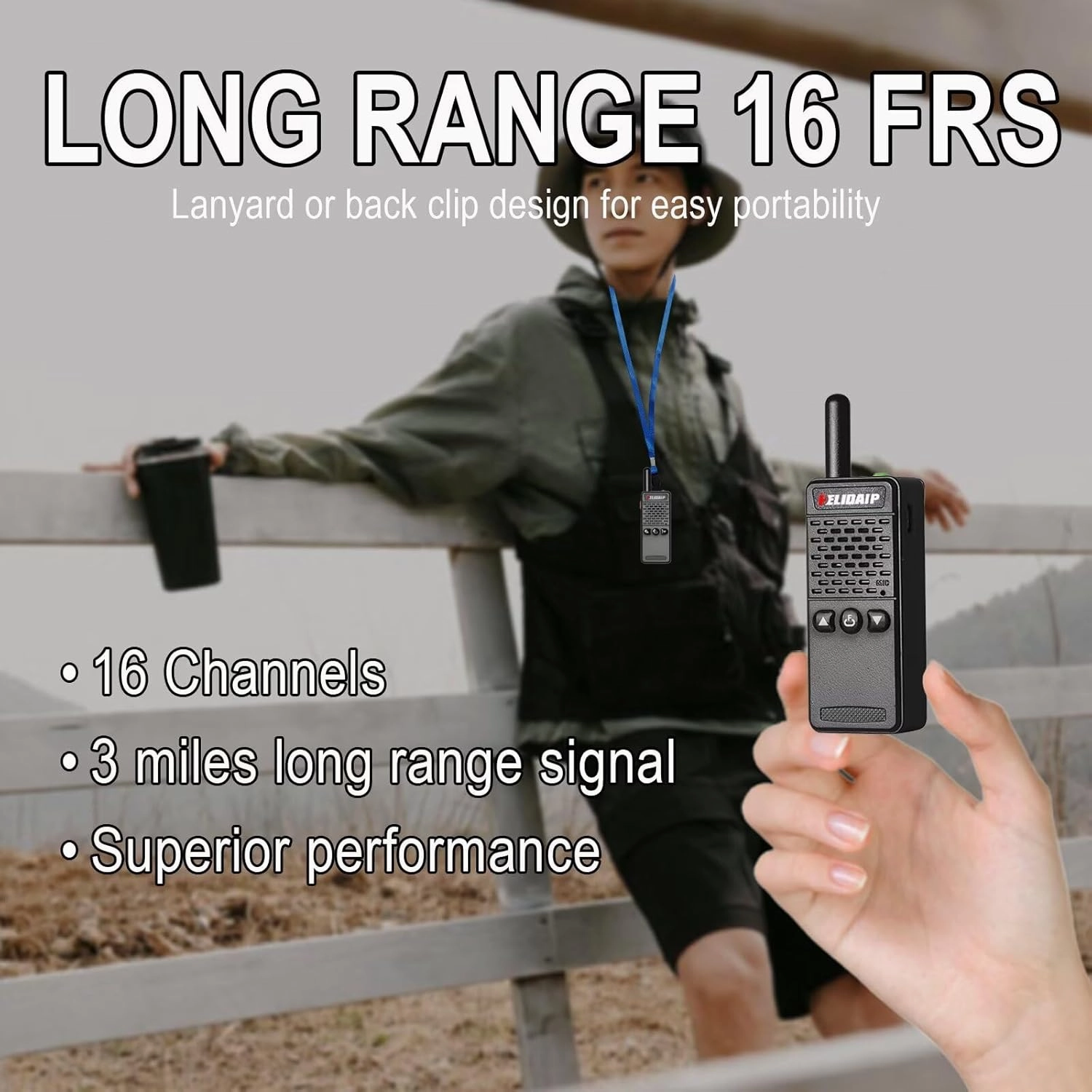 T-M2 Ultra Mini Walkie Talkies,Two Way Radio Long Range Rechargeable,Portable 2 Way Radio Small Walkie Talkie for Adults for Cruise Hiking Hunting Skiing Supermarket (Black&White,2 Pack)
