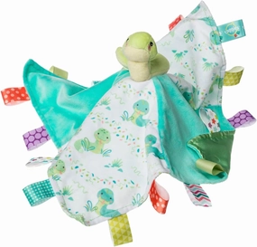 Taggies Lovey Stuffed Animal Security Blanket Plush Soft Snuggle Toy with Sensory Tags, 13 x 13-Inches, Sniggles Snake