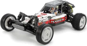 TAMIYA 58741 1:10 RC Fighter NXGEN DT-04 Remote Controlled Car, RC Vehicle, Model Building, Kit for Assembly, 2WD, Crafts, RC Model Making