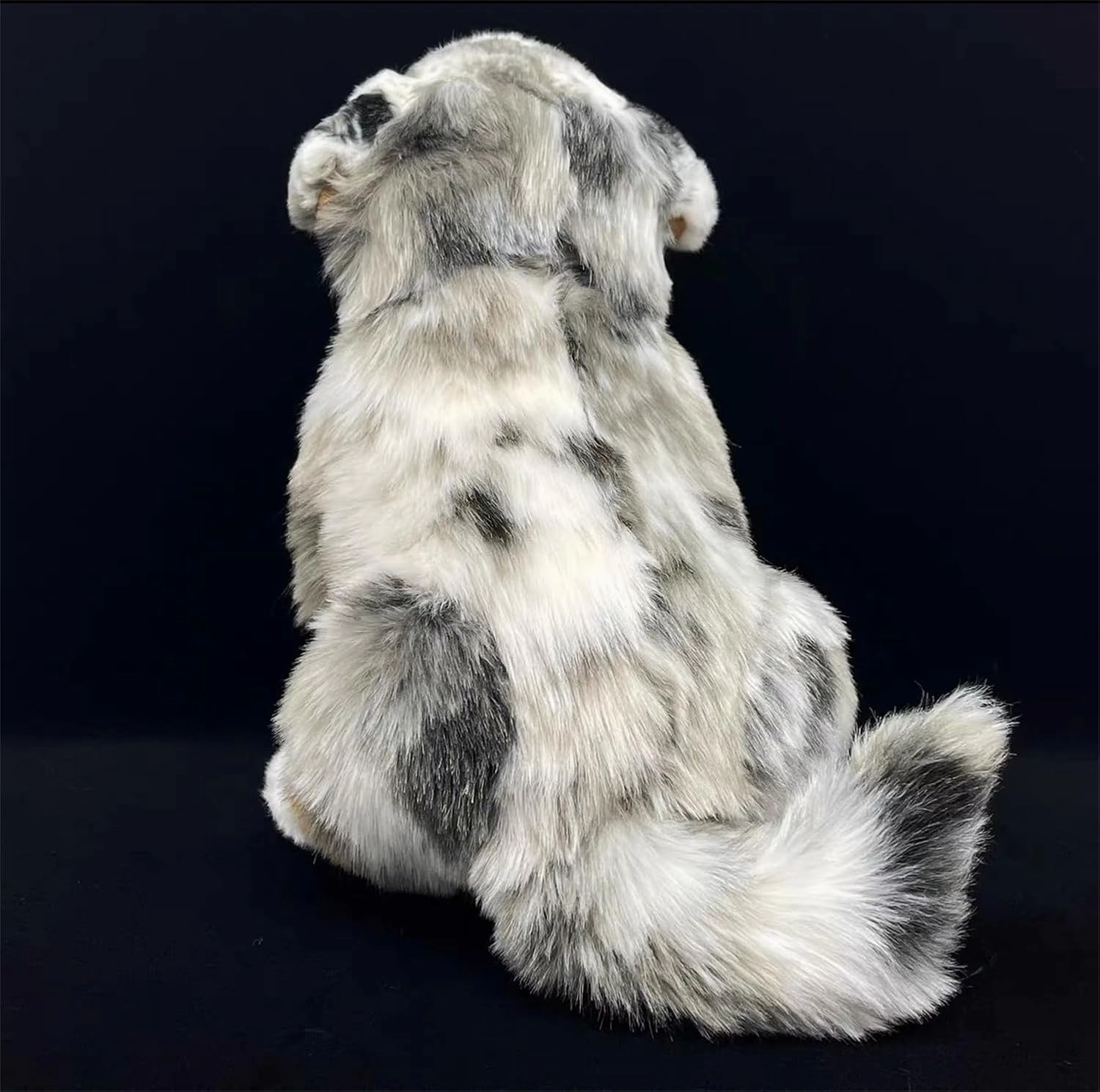 TAMMYFLYFLY Pugsly Pug Plush Stuffed Animal Puppy Dog, 12 inches (Australian Shepherd)