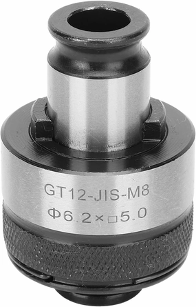 Tapping Collet Chuck Holder with Overload Protection, Adjustable Torsion, Quick Change GT12 JIS M8, High Speed Steel Material, for CNC Tools