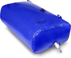 TCHAU Soft Water Bag 110L,330L,540L,1000L,1500L Bladder with Valve Large-Capacity Foldable Water Container Collapsible Portable Water Outdoor Tank with Faucet Tank Large Capacity