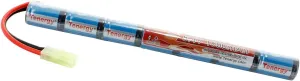 Tenergy Airsoft Battery 8.4V 1600mAh NiMH Stick Style Batteries w/Mini Tamiya Connector, Replacement Battery for Airsoft Rifle AEG Guns AK47 CYMA RPK PKM