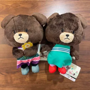 The Bear's School Colorful Days Big Plush Toy Set of 2 Types